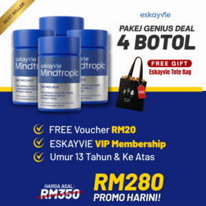 PROMO GENIUS DEAL ( 4 BOTOL MINDTROPIC )